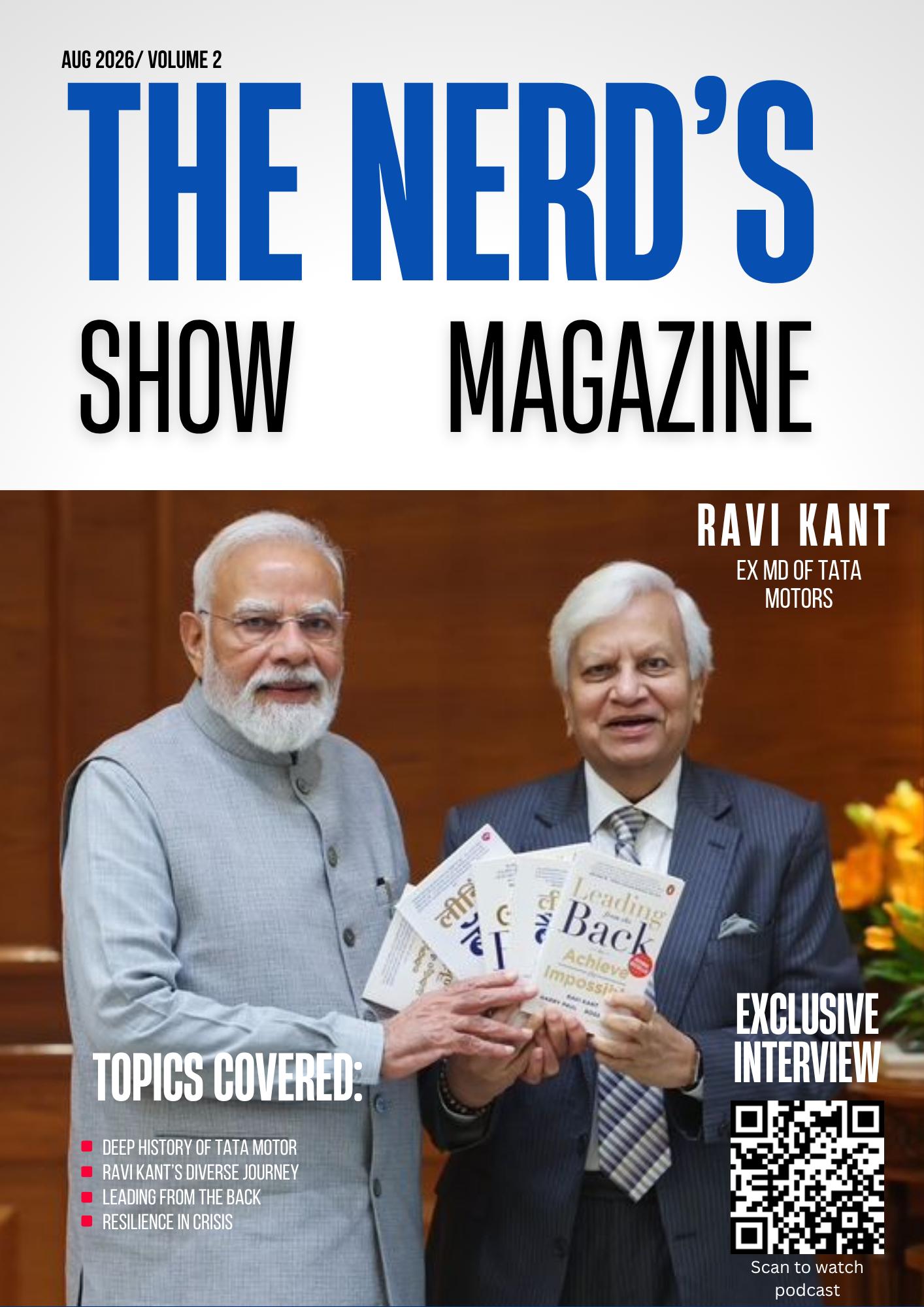 Ravi Kant Magazine Cover
